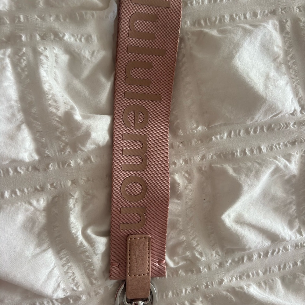 lululemon never lost keychain